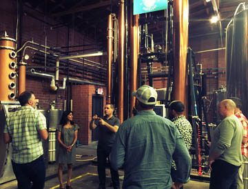 Greenbar Distillery Tour