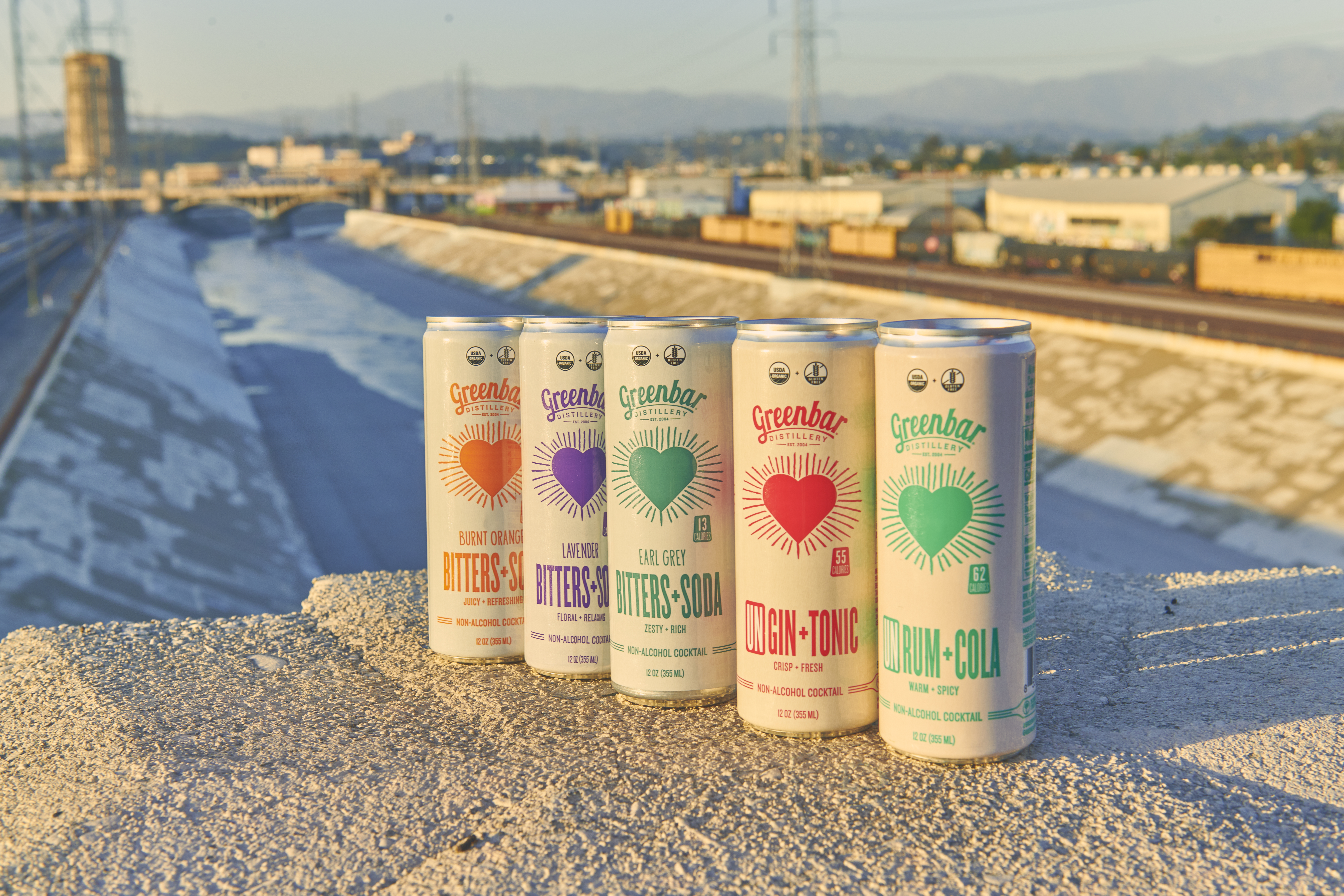 Greenbar Distillery non-alcoholic canned cocktails